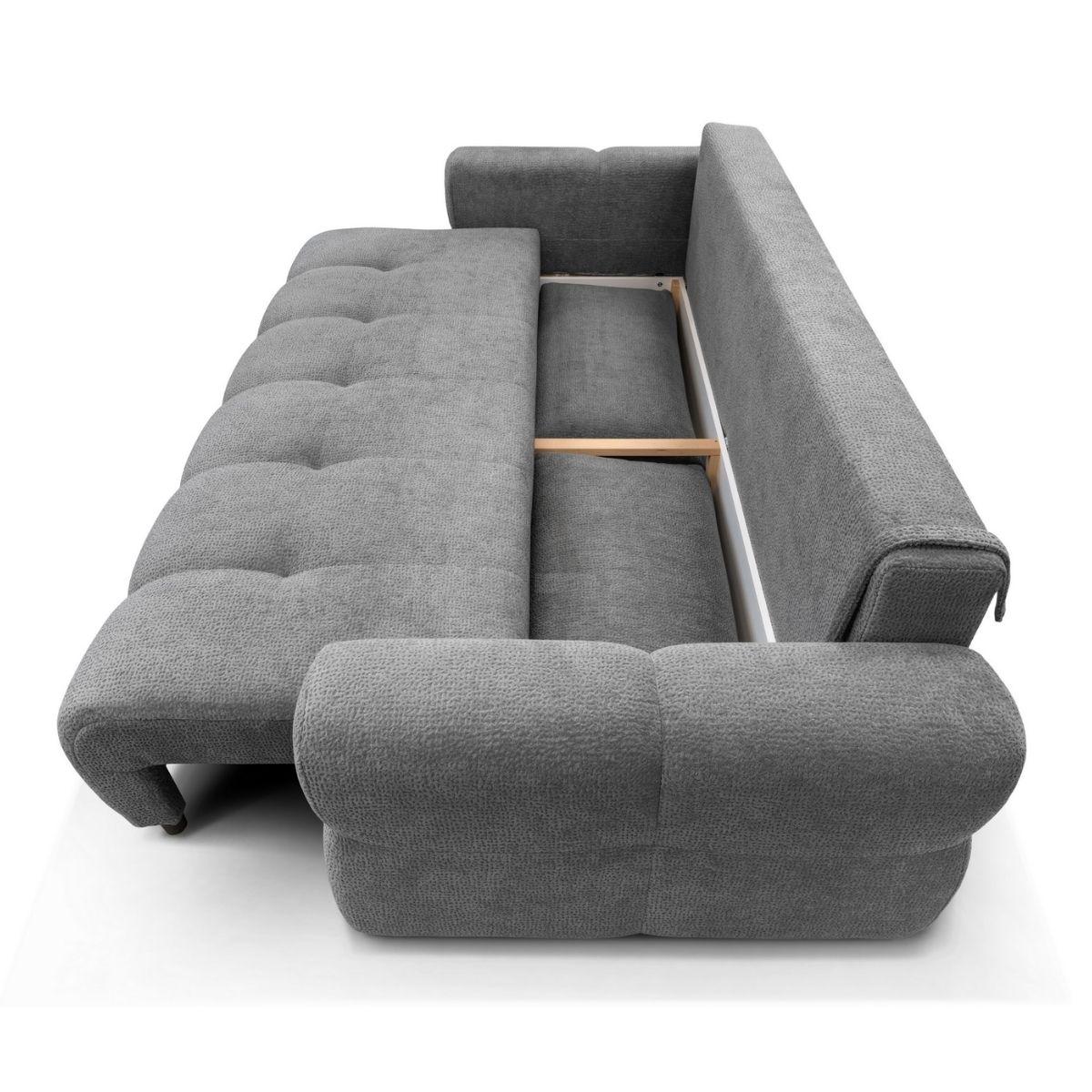 LOTTA | ספה תלת-מושבית נפתחת למיטה בעיצוב מודרני ומרווח