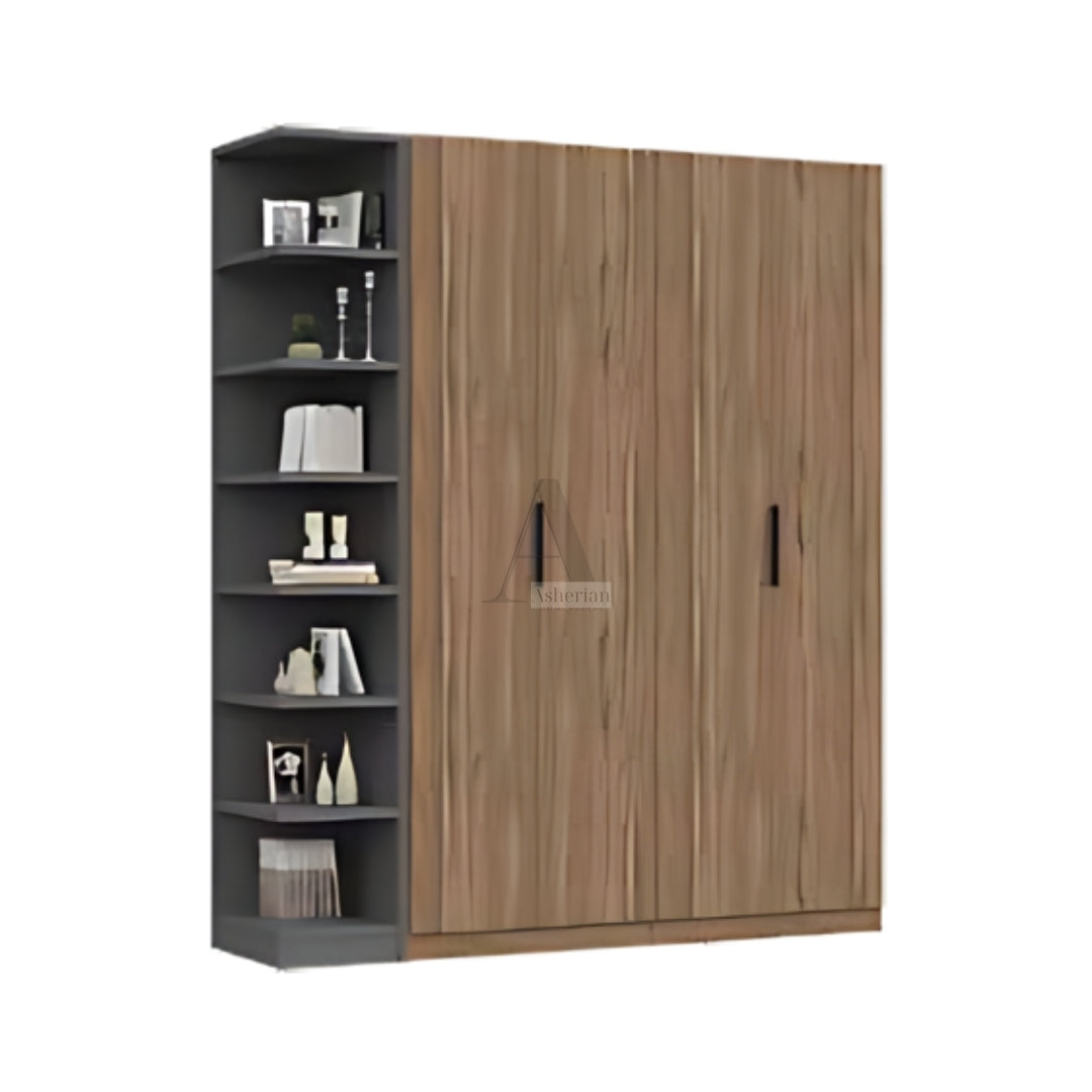 POLAR | ארון מודרני עם מדפים פתוחים - - אשריאן | ASHERIAN