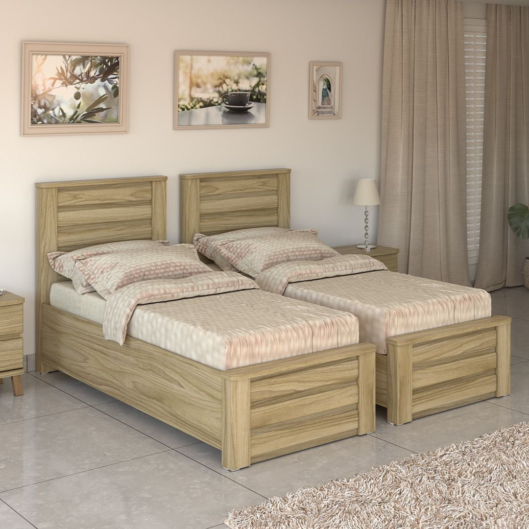 AVIV | מיטה יהודית איכותית בעיצוב כפרי - הפרדה סוג 3 - אשריאן | ASHERIAN