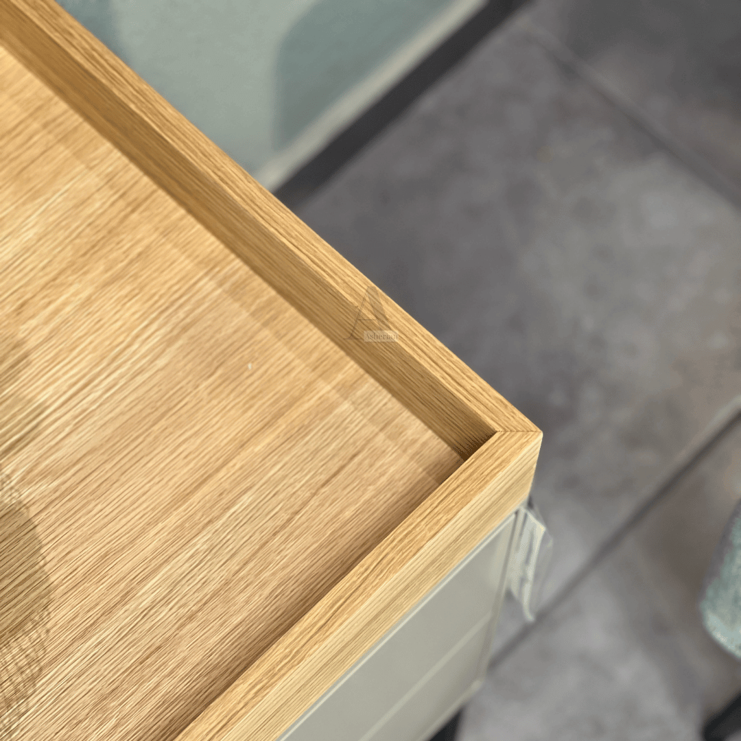 ANDY | מזנון מודרני לסלון עם דלתות שקועות ומגש פתוח - - אשריאן | ASHERIAN