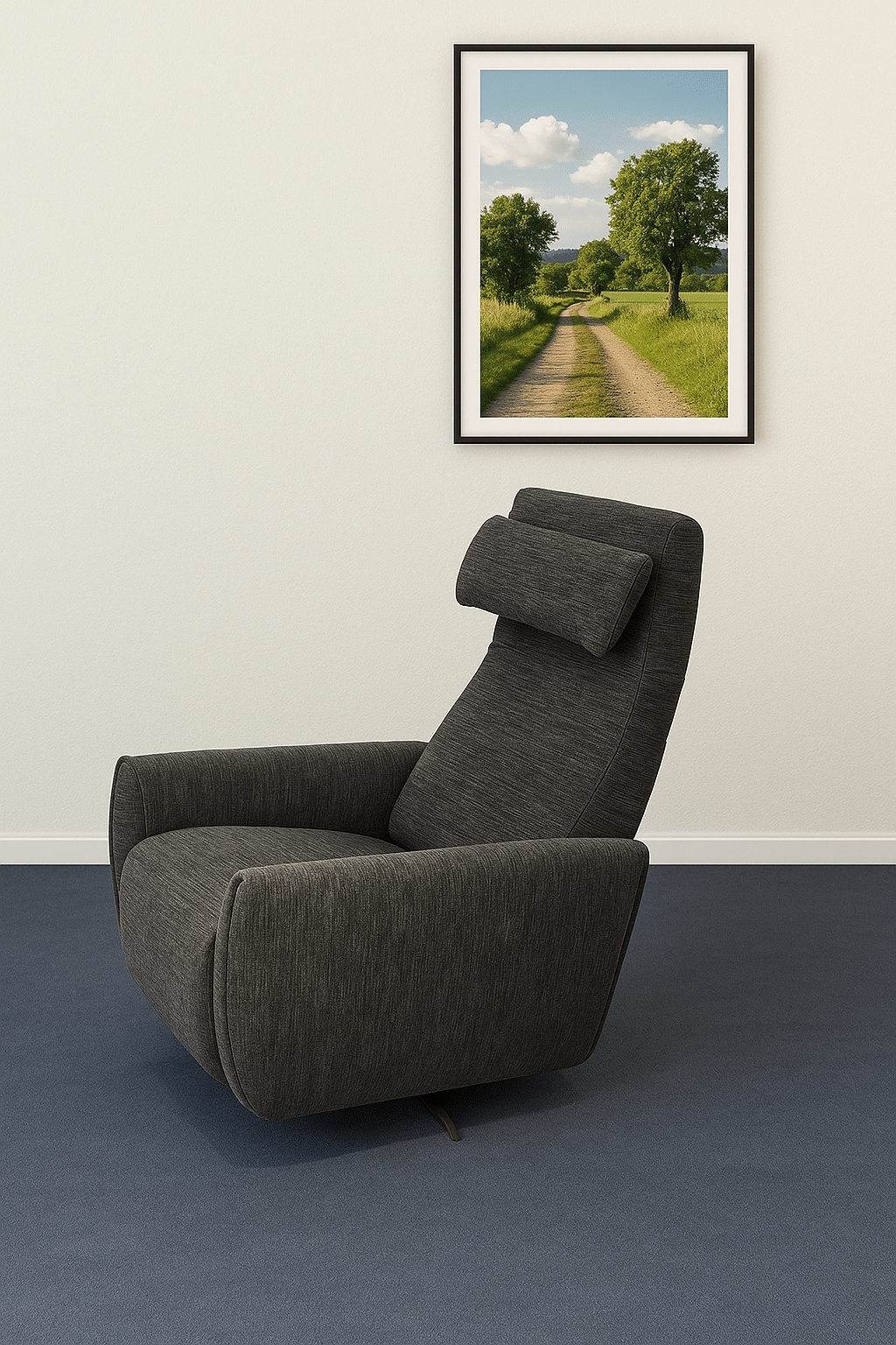 NUEA | כורסת ריקליינר אורבנית בעיצוב מודרני עם פתיחה ידנית