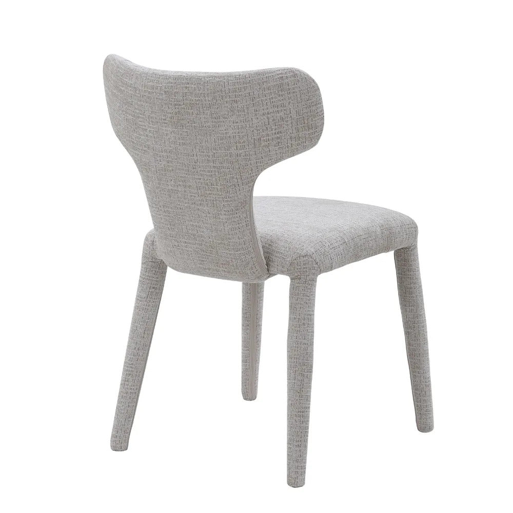 URBAN | כסא אוכל מודרני מרופד בבד רך ונעים