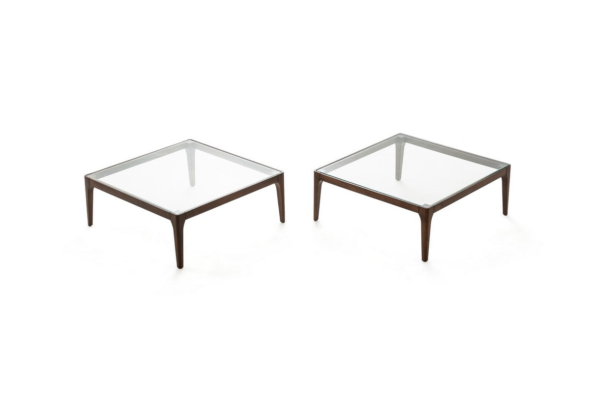 COCONUT | מערכת שולחנות סלון משולבת זכוכית בעיצוב בוהו שיק