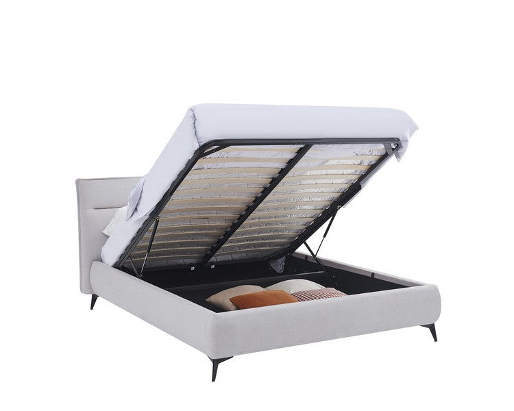 MAYA | מיטה מרופדת בעיצוב מודרני מבד