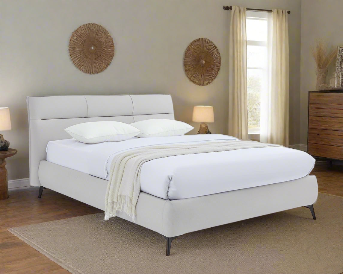 MAYA | מיטה מרופדת בעיצוב מודרני מבד