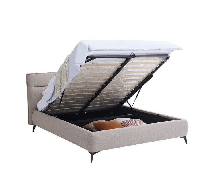 MAYA | מיטה מרופדת בעיצוב מודרני מבד