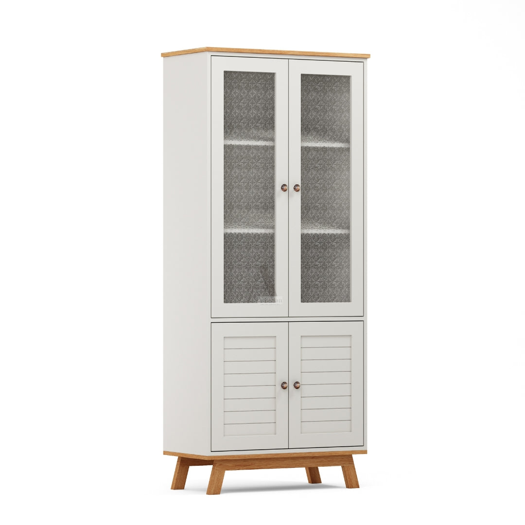 JOLY | ויטרינה כפרית עם זכוכית סבתא - - אשריאן | ASHERIAN