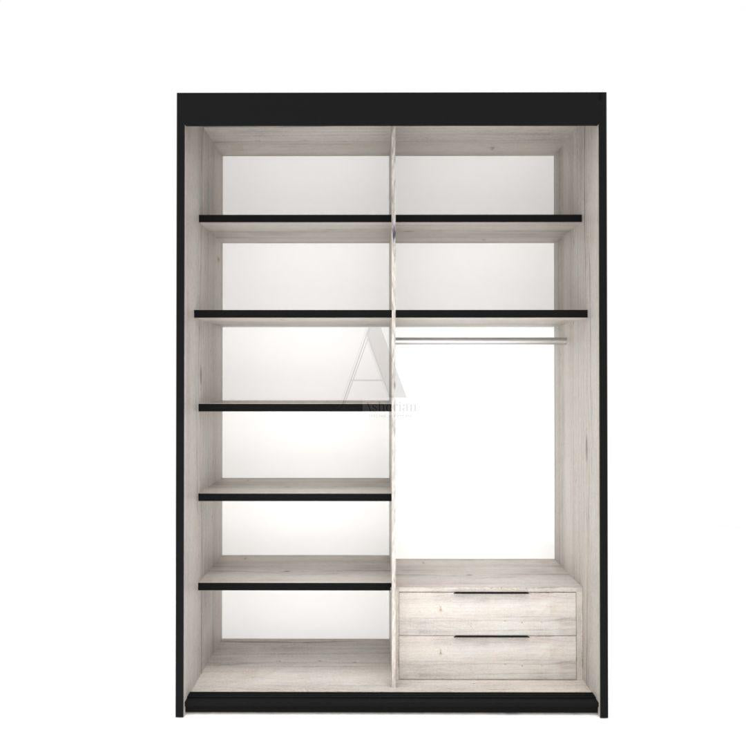 KFIR | ארון הזזה איכותי עם מראה ומגירות