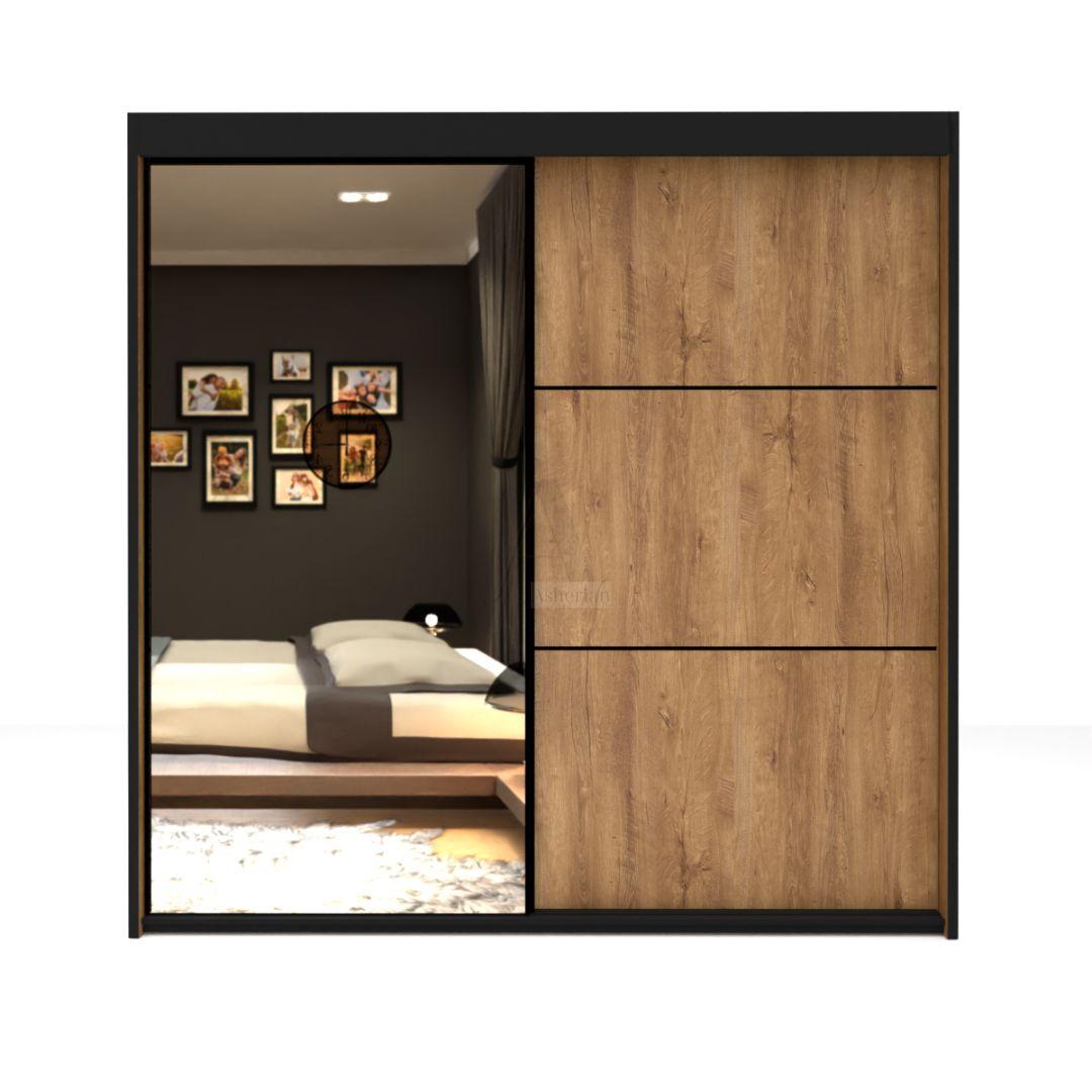 KFIR | ארון הזזה איכותי עם מראה ומגירות