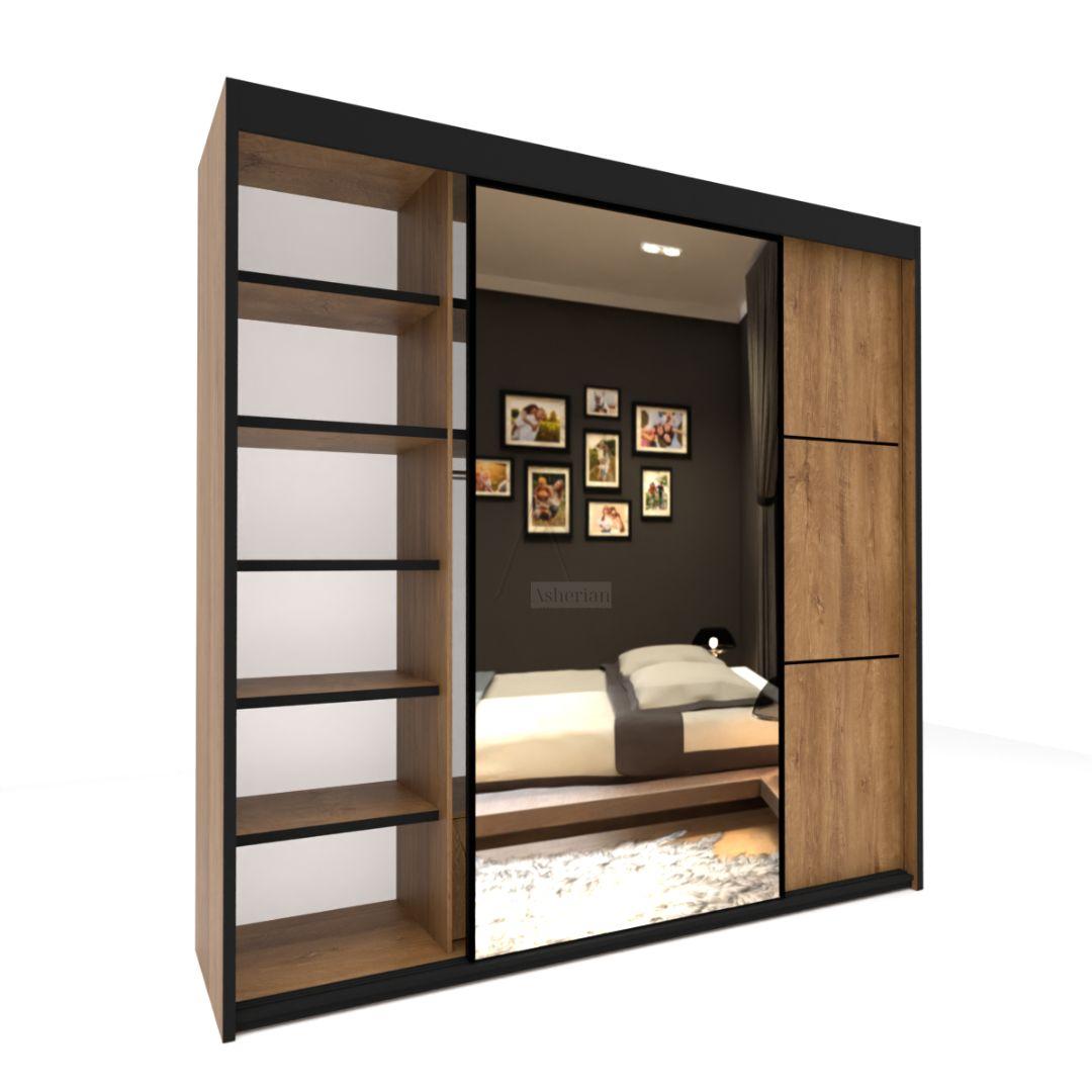 KFIR | ארון הזזה איכותי עם מראה ומגירות