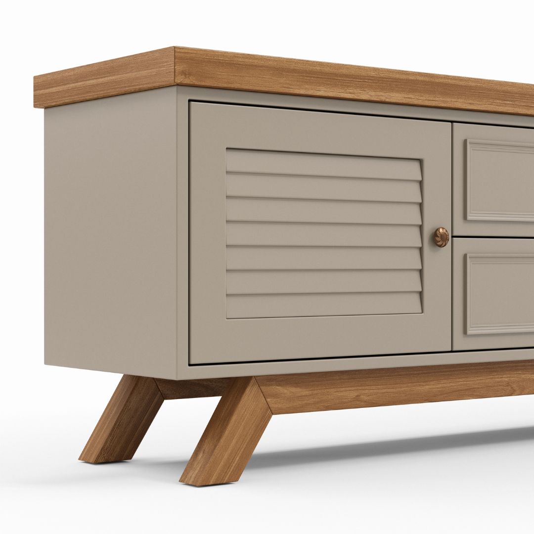 Shavit | מזנון כפרי בשילוב עץ מלא וחריטות ייחודיות - - אשריאן | ASHERIAN