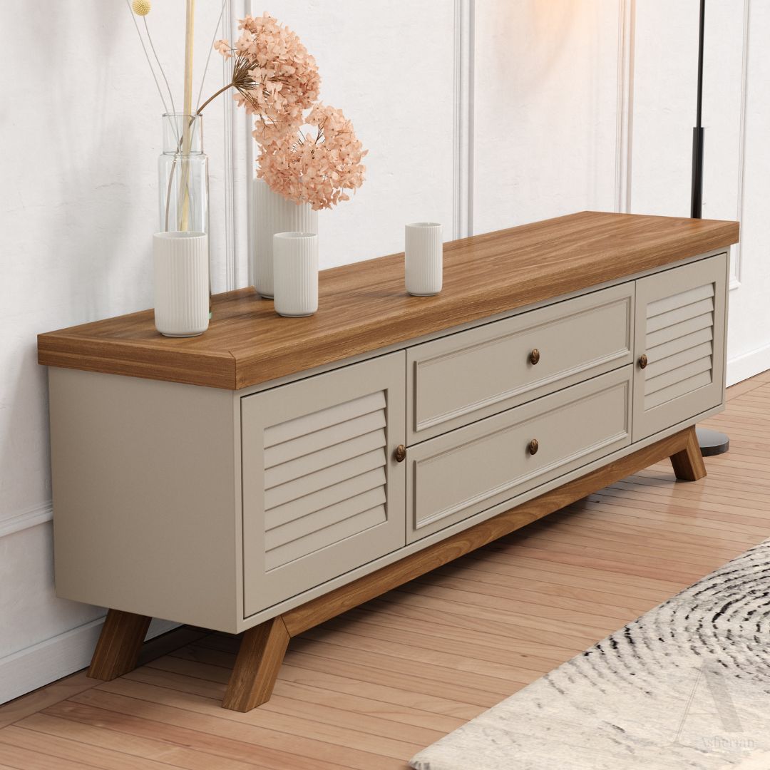 Shavit | מזנון כפרי בשילוב עץ מלא וחריטות ייחודיות - - אשריאן | ASHERIAN