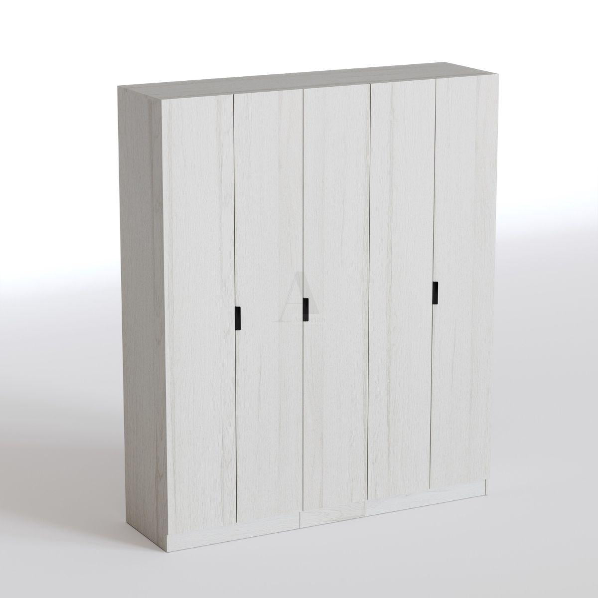 ADAM | ארון בגדים דלתות פתיחה איכותי מסנדוויץ’ - 200 ס״מ - 5