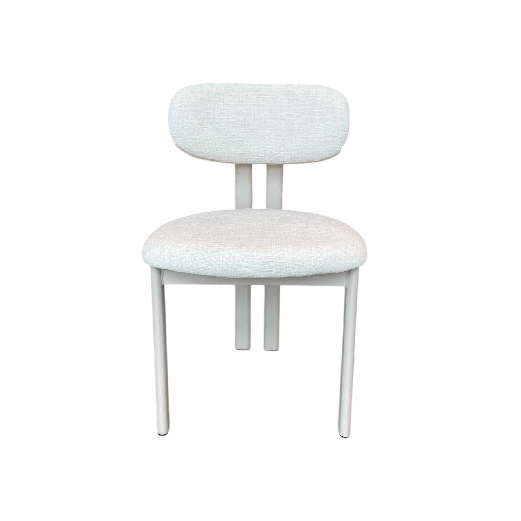 ALMON | כסא מודרני עם גב מעוצב בד אריג - אוכל