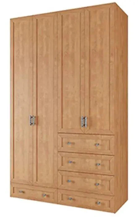 Alon | ארון בגדים מעוצב ואיכותי מסנדוויץ' עם 4 דלתות ומגירות - - אשריאן | ASHERIAN