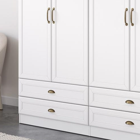 ALONA | ארון בגדים סנדוויץ׳ בעיצוב כפרי עם שורות מגירות וטריקה שקטה - - אשריאן | ASHERIAN