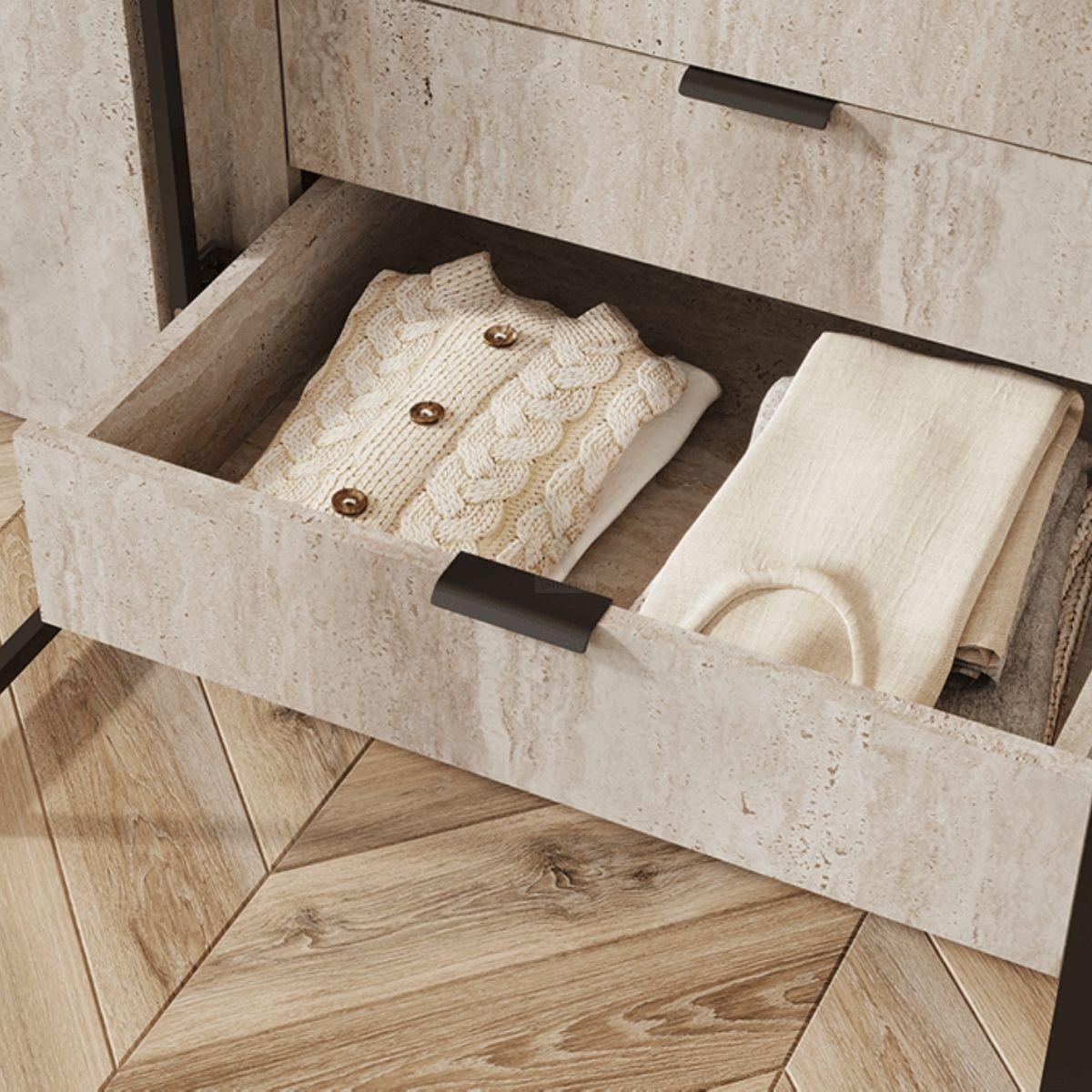 ZEN | ארון פתיחה מודרני עם תאורה פנימית בעיצוב רגוע