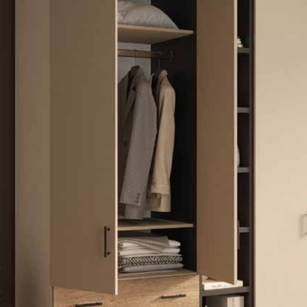 PORT | ארון פתיחה פונקציונאלי עם מגירות וכוורות - - אשריאן | ASHERIAN