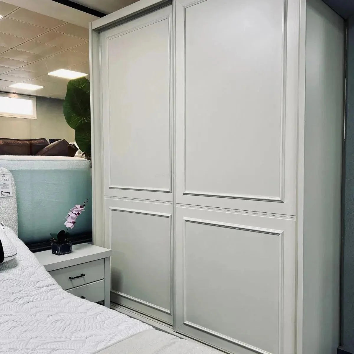 ARYA | ארון הזזה כפרי עם 2 דלתות מסגרת ייחודית - - אשריאן | ASHERIAN