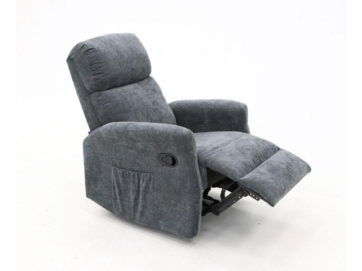 BERLIN | כורסת טלוויזיה מבד בעיצוב מחבק ד״ר גב - - אשריאן | ASHERIAN