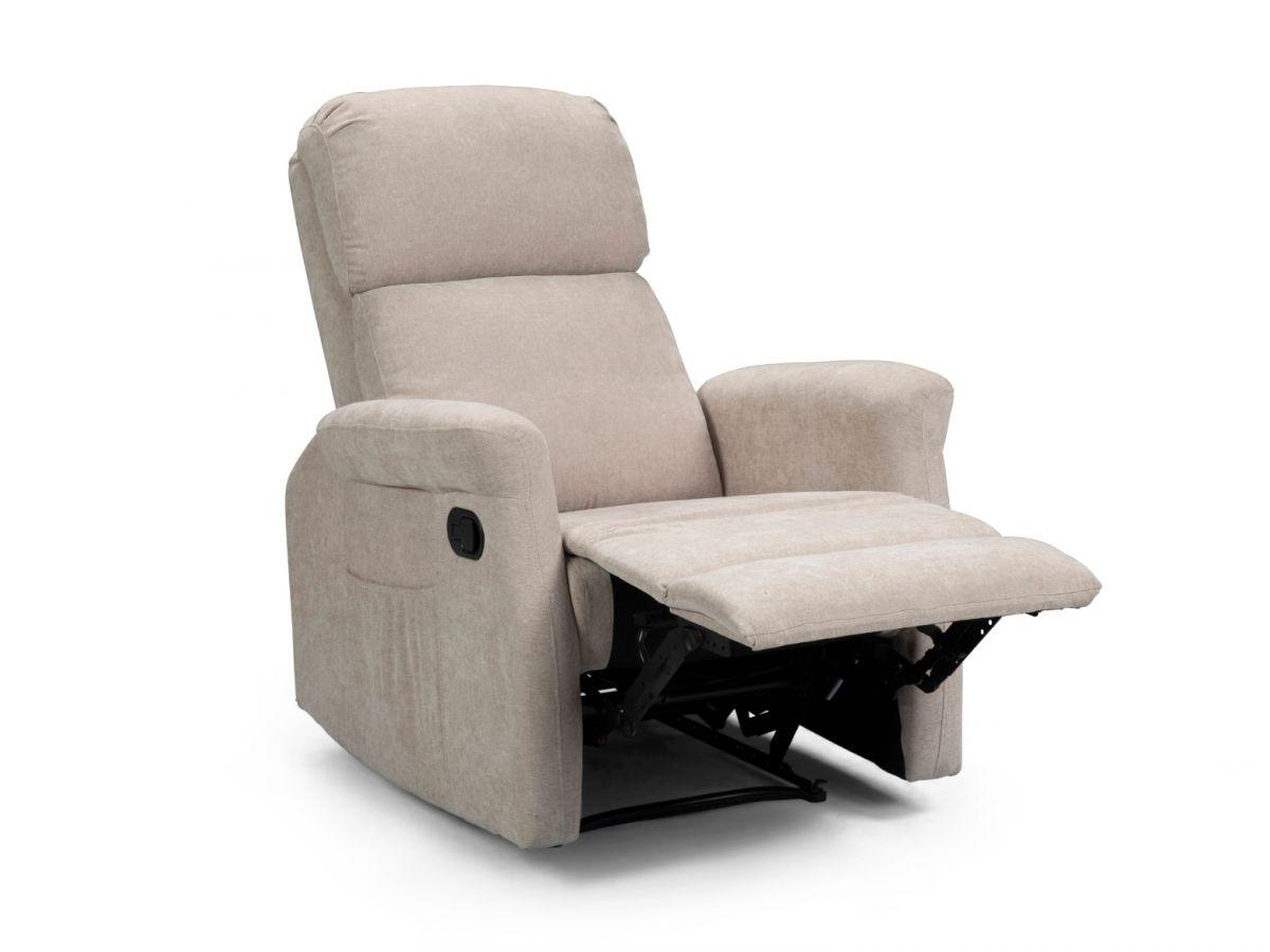 BERLIN | כורסת טלוויזיה מבד בעיצוב מחבק ד״ר גב - - אשריאן | ASHERIAN