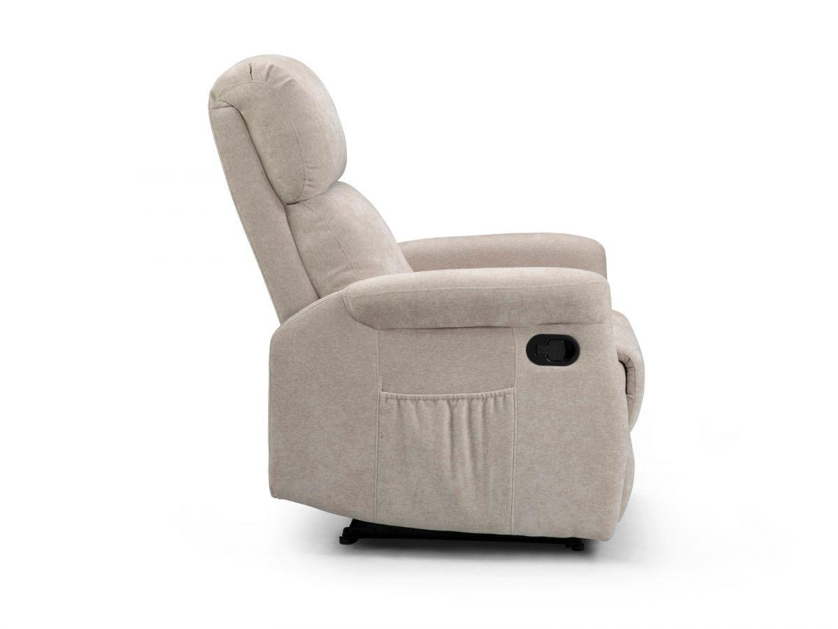 BERLIN | כורסת טלוויזיה מבד בעיצוב מחבק ד״ר גב - - אשריאן | ASHERIAN