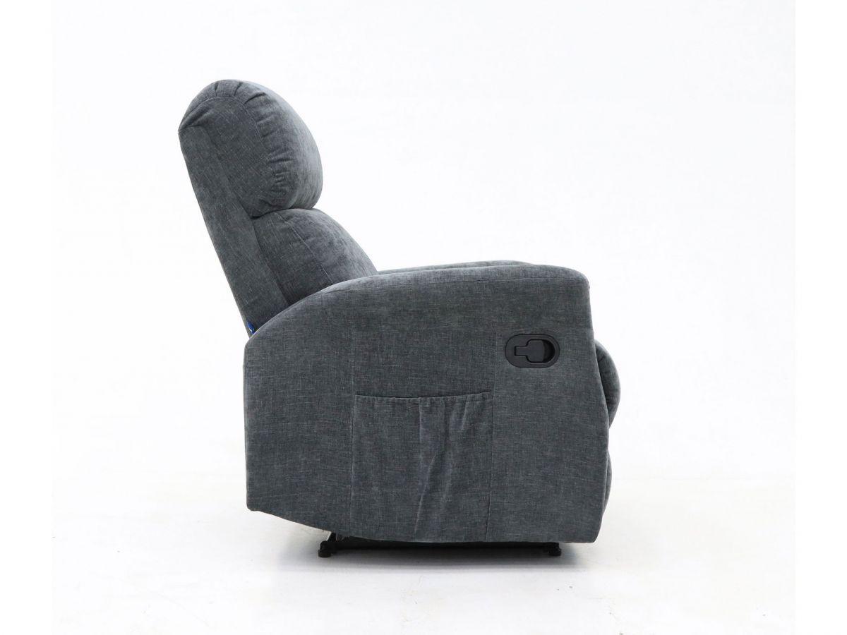 BERLIN | כורסת טלוויזיה מבד בעיצוב מחבק ד״ר גב - - אשריאן | ASHERIAN