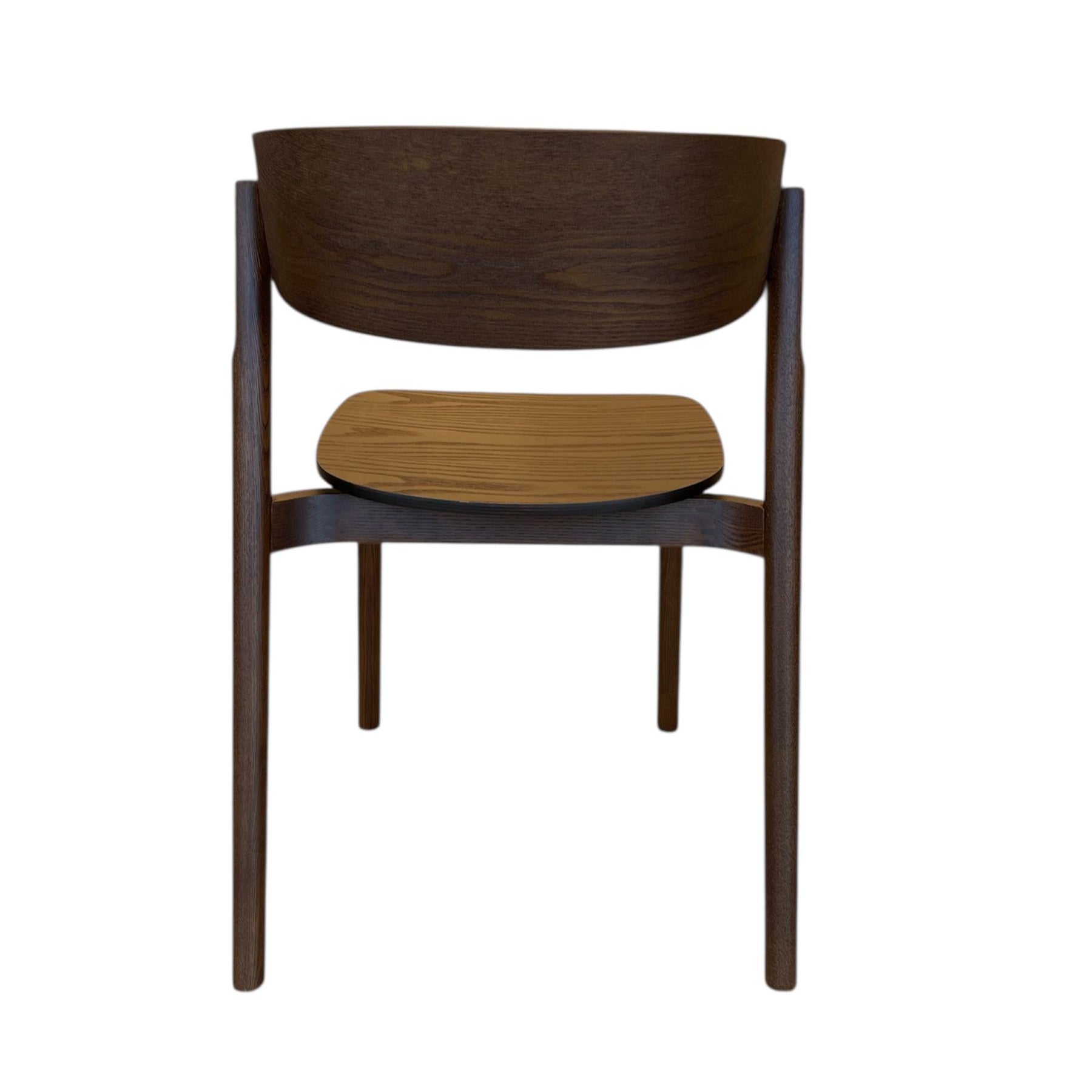 CAMEL | כסא עץ מלא בגימור טבעי - אוכל