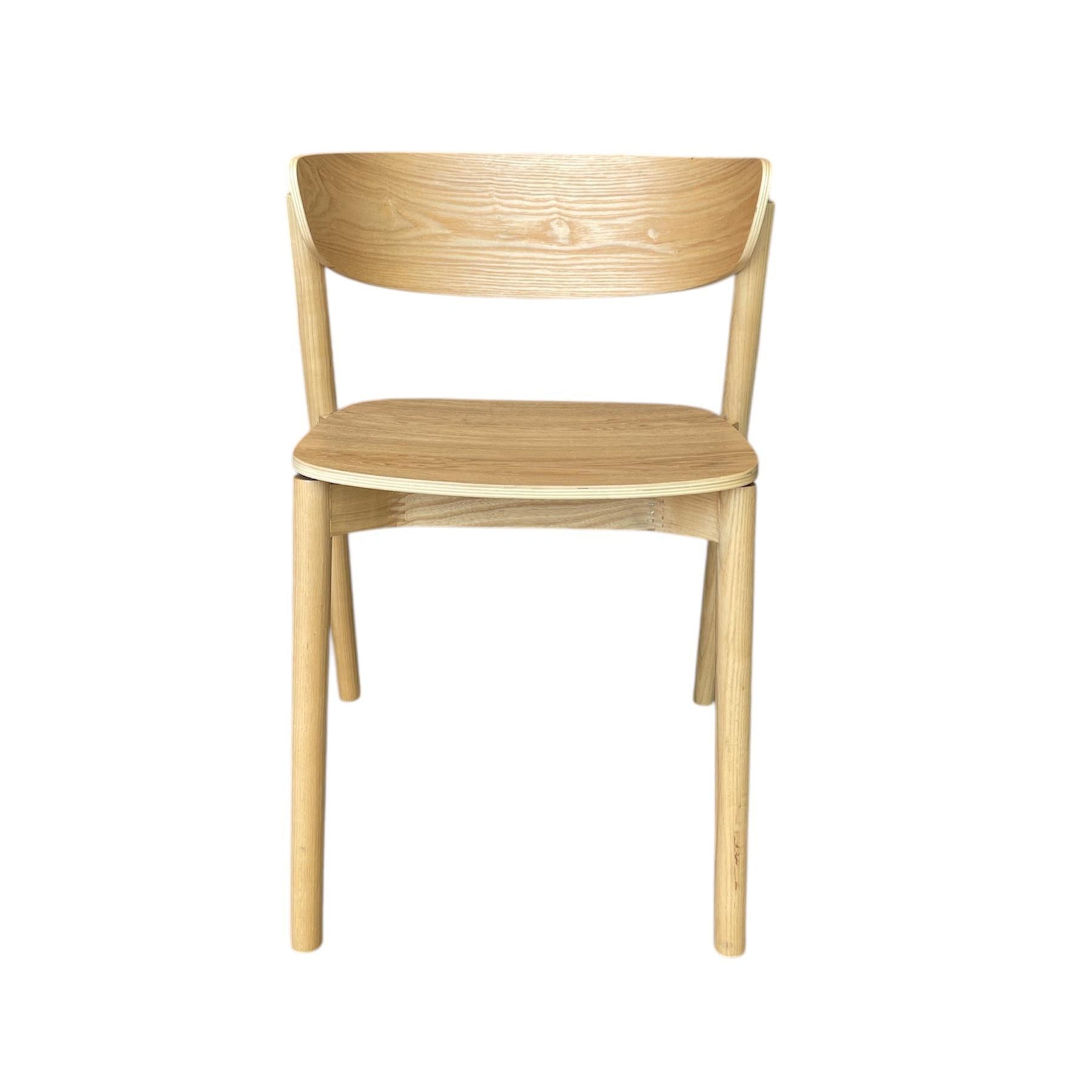 CAMEL | כסא עץ מלא בגימור טבעי - אוכל