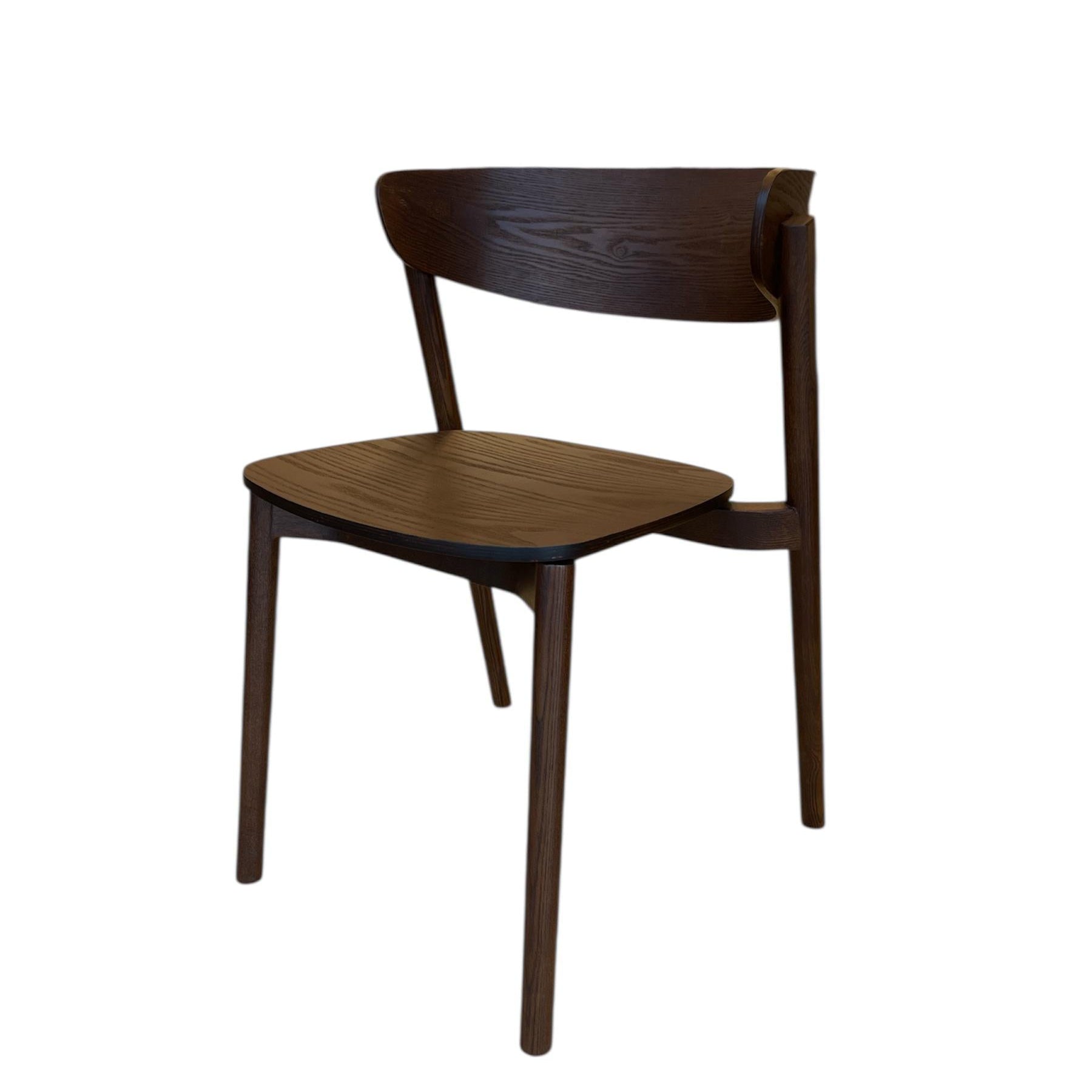 CAMEL | כסא עץ מלא בגימור טבעי - אגוז - אוכל