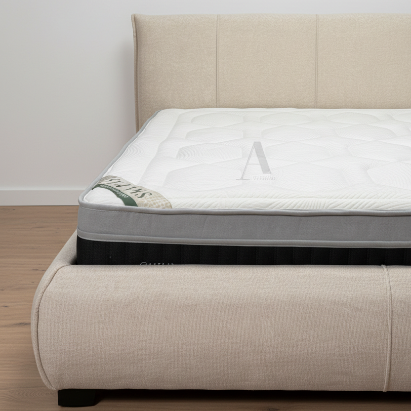 CAPRI | מיטה זוגית מרופדת אלגנטית לחדר שינה