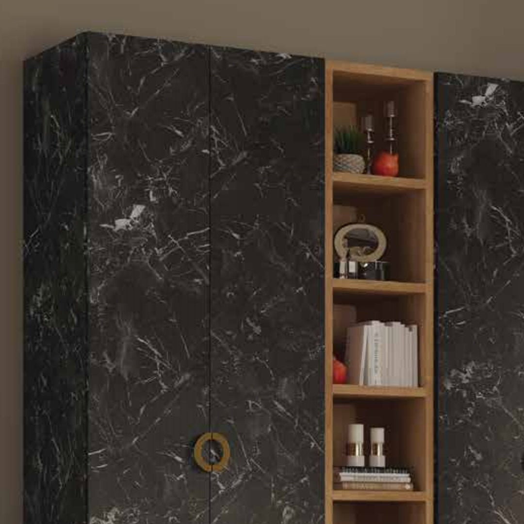 DECO | ארון פתיחה מודרני עם כוורות פתוחות - - אשריאן | ASHERIAN