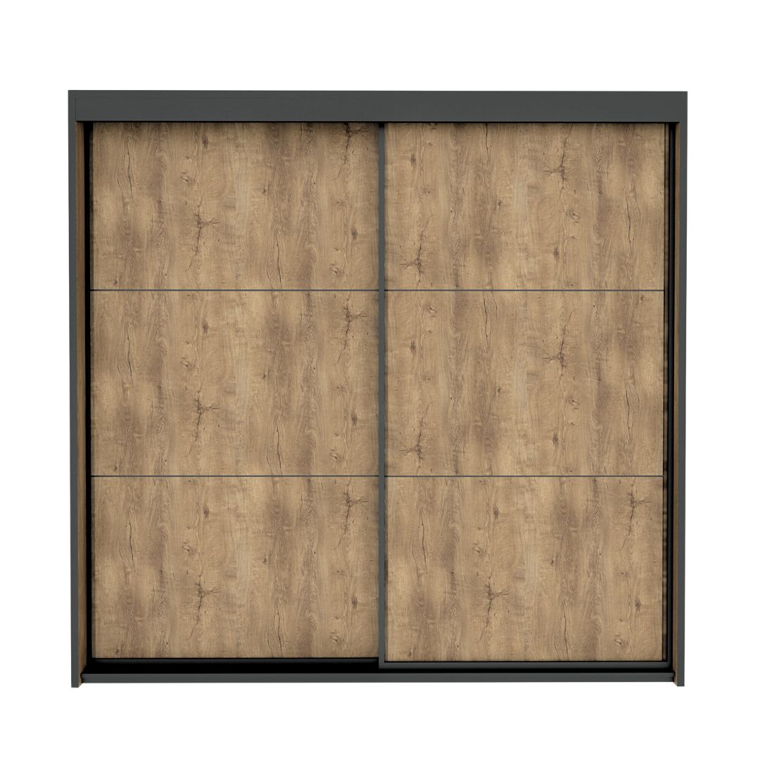 EMA | ארון הזזה בעיצוב אלגנטי עם 2 דלתות