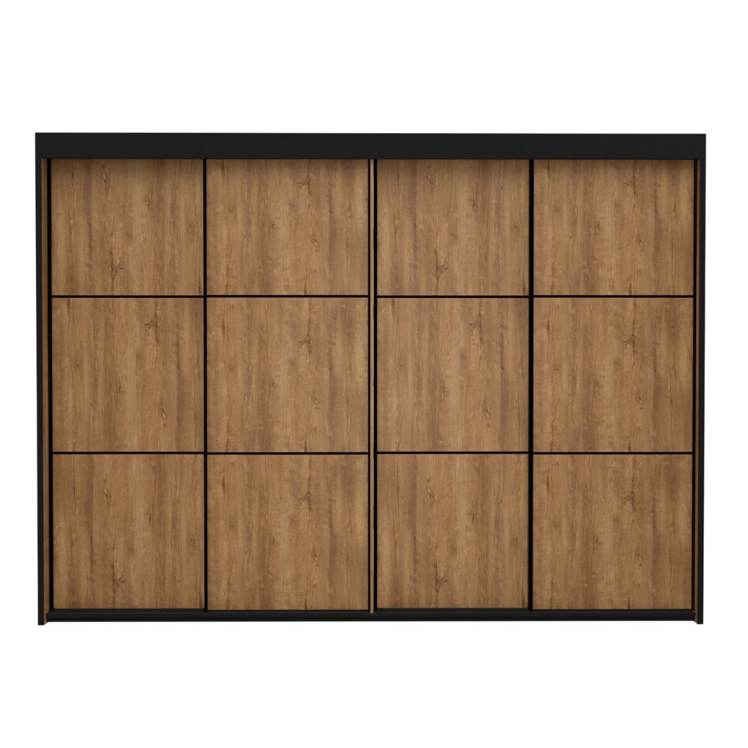 EMA | ארון הזזה בעיצוב אלגנטי עם 2 דלתות