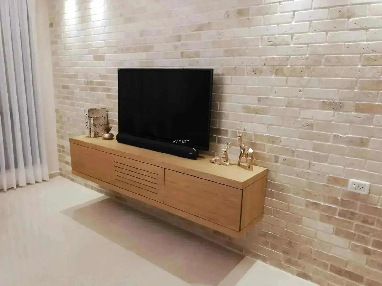 DOR | מזנון תלוי מודרני לסלון - - אשריאן | ASHERIAN