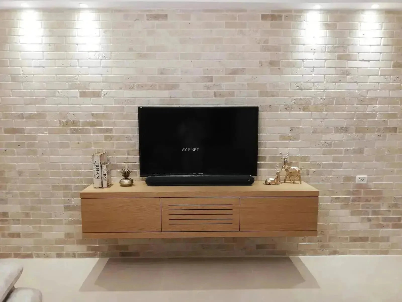 DOR | מזנון תלוי מודרני לסלון - - אשריאן | ASHERIAN