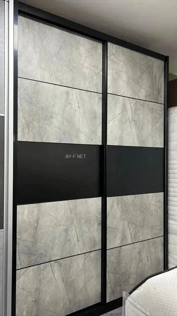 EMA | ארון הזזה בעיצוב אלגנטי עם 2 דלתות - - אשריאן | ASHERIAN