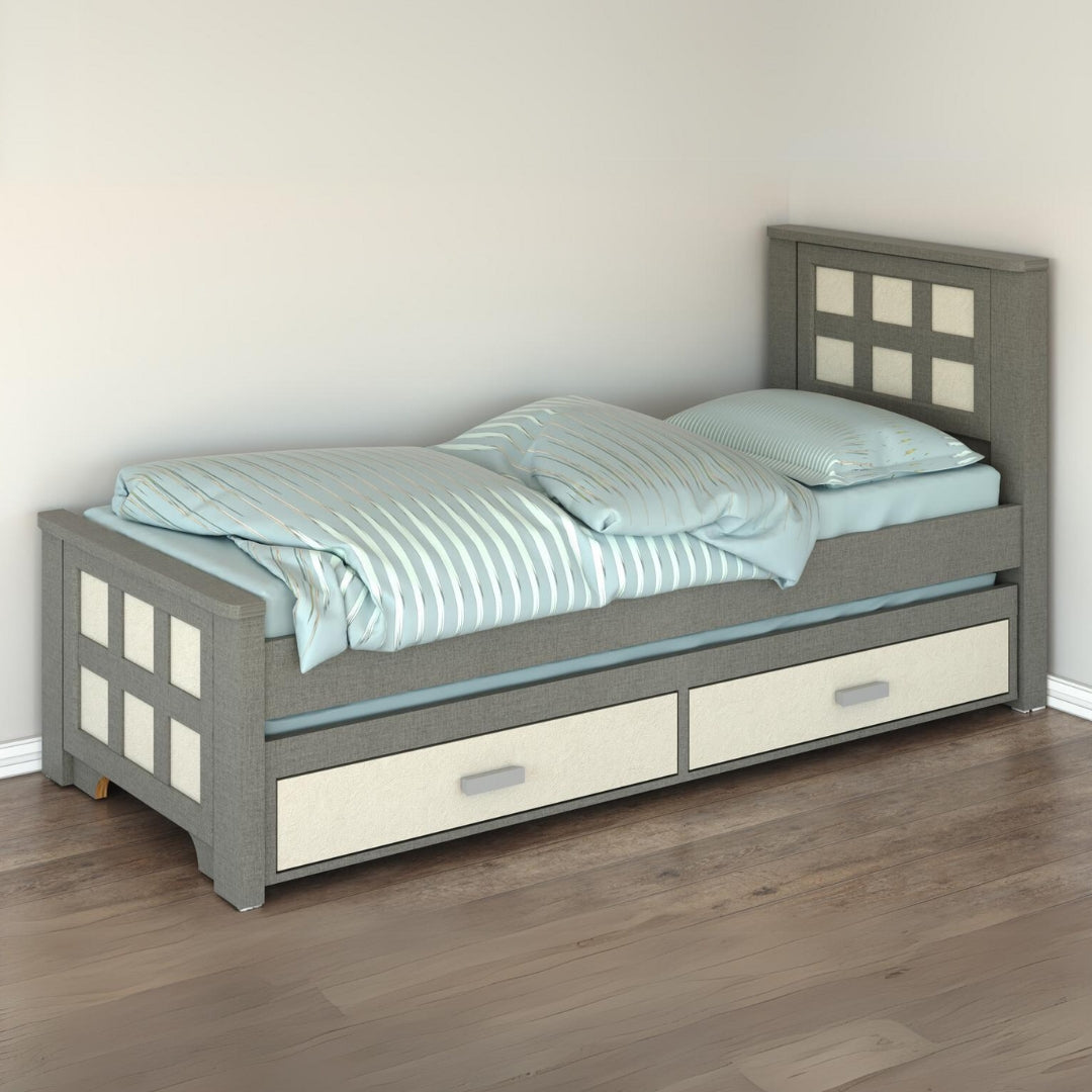 GILBOA | מיטת יחיד נפתחת בעיצוב כפרי ומסיבי - - אשריאן | ASHERIAN