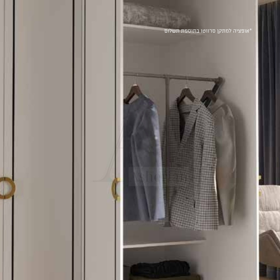 GLEM | ארון פתיחה מעוצב עם חריטות מודרניות - - אשריאן | ASHERIAN