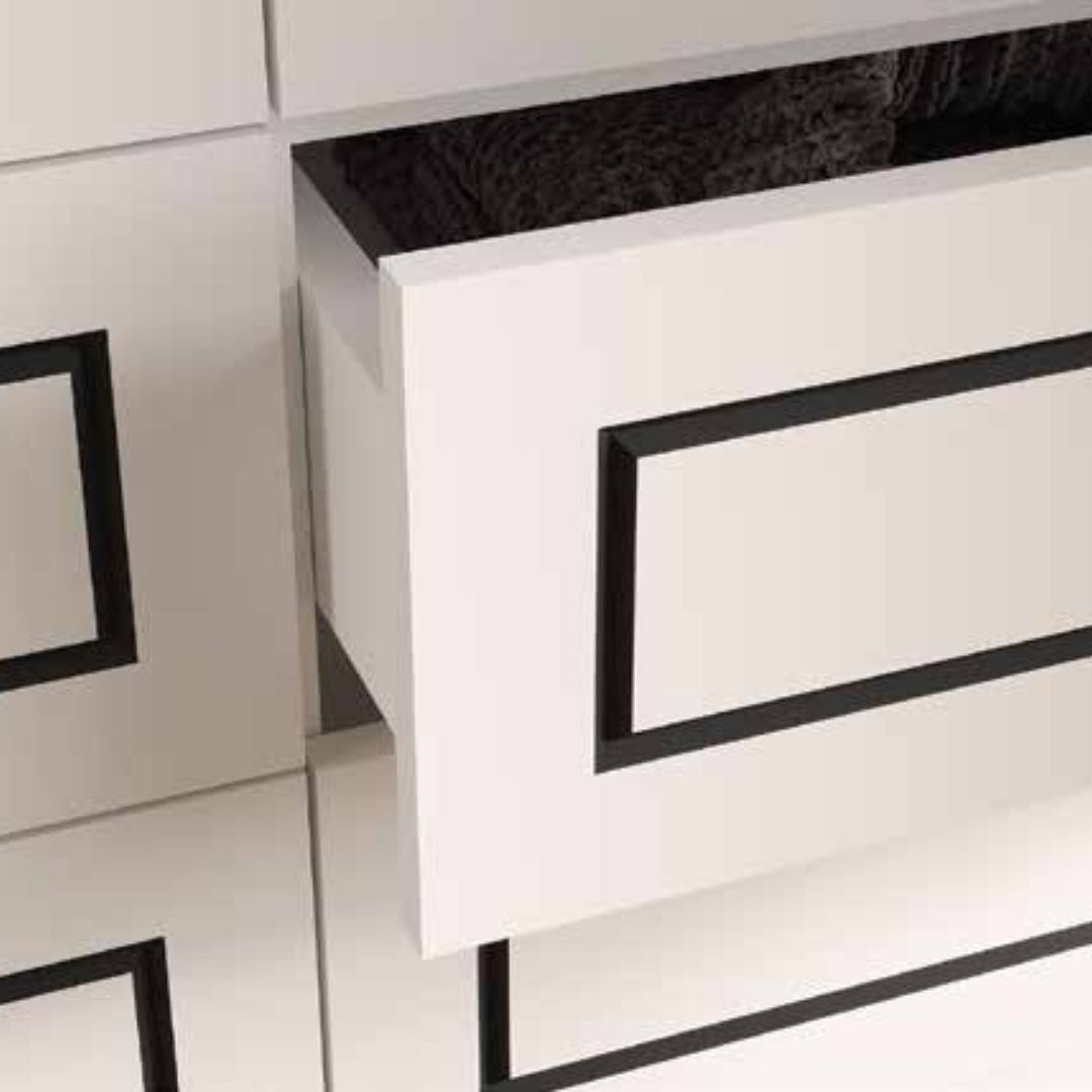 GLEM | ארון פתיחה מעוצב עם חריטות מודרניות - - אשריאן | ASHERIAN