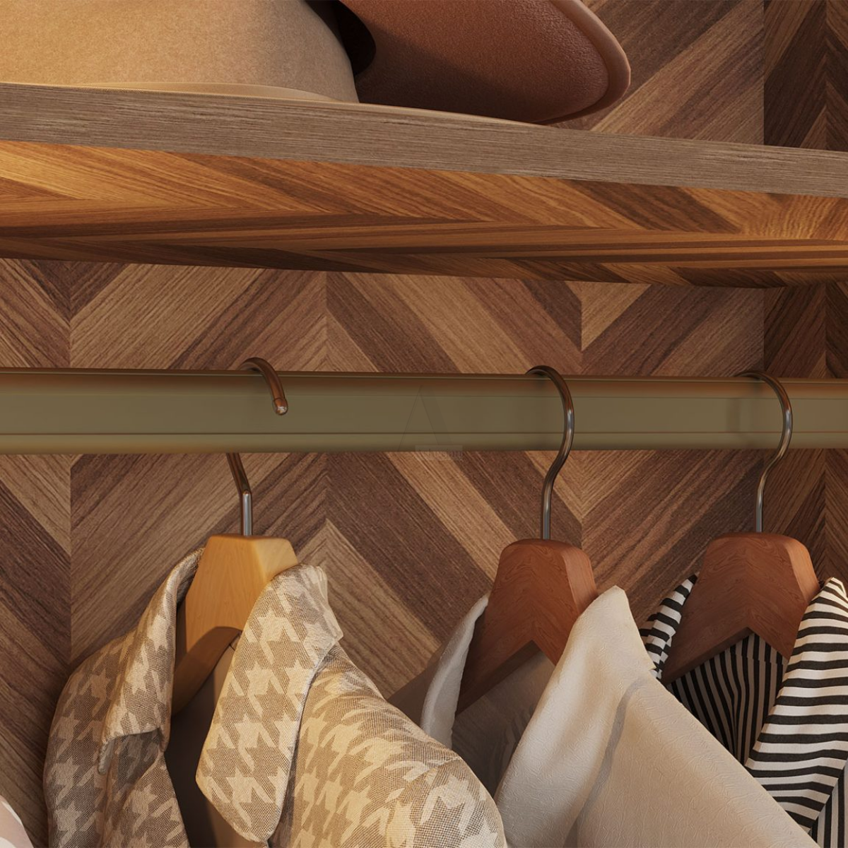 GLOW | ארון פתיחה מודרני עם תאורה פנימית בעיצוב יוקרתי