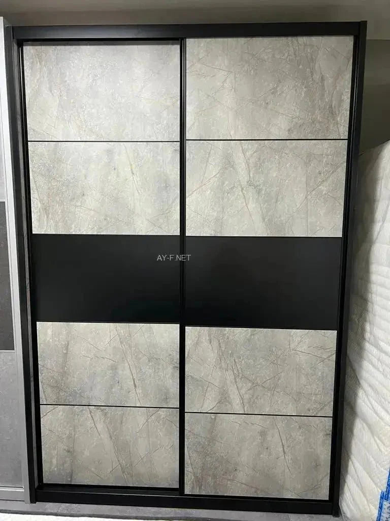 EMA | ארון הזזה בעיצוב אלגנטי עם 2 דלתות - - אשריאן | ASHERIAN