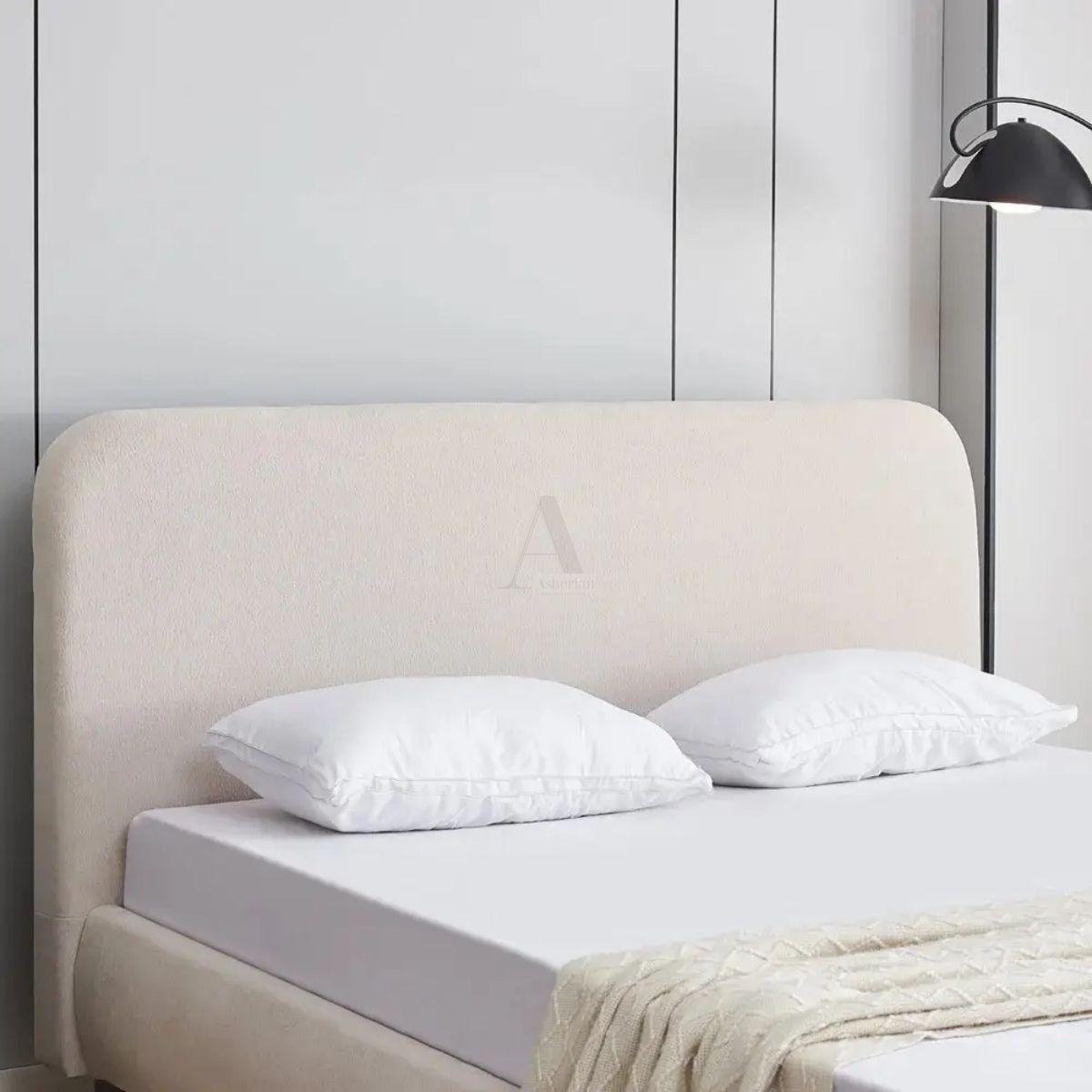 HUGO TWIN | מיטה וחצי מרופדת בעיצוב נורדי טבעי