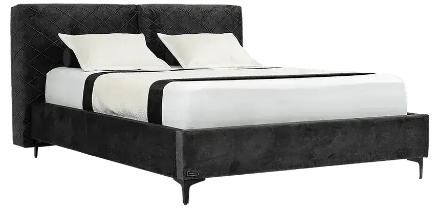 IRIS | מיטה זוגית יוקרתית בעיצוב וינטאג׳ GENESIS - - אשריאן | ASHERIAN