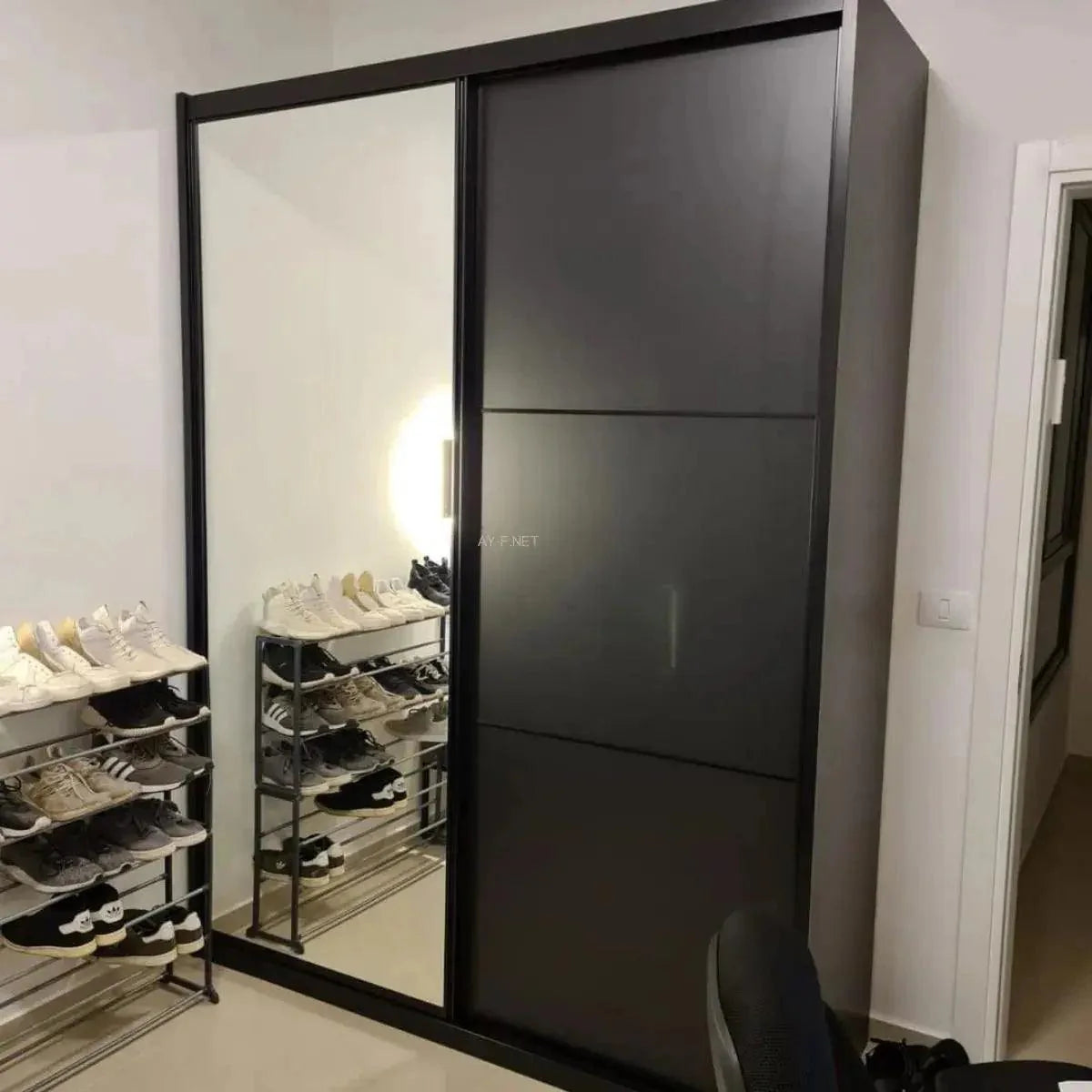 Mineral | ארון הזזה איכותי עם מראה ומגירות - - אשריאן | ASHERIAN