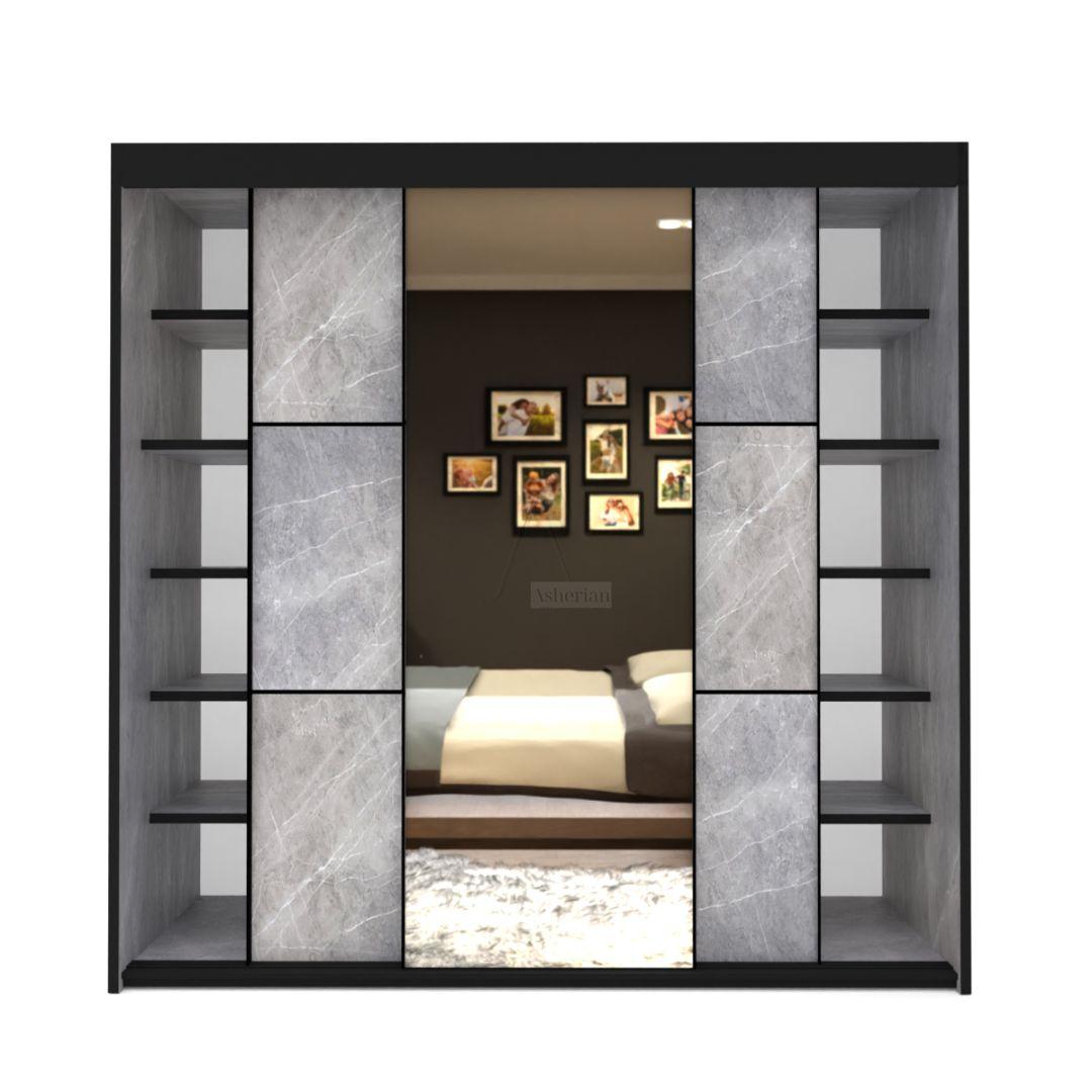 KFIR | ארון הזזה איכותי עם מראה ומגירות