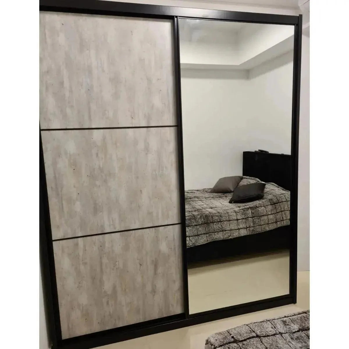 Mineral | ארון הזזה איכותי עם מראה ומגירות - - אשריאן | ASHERIAN