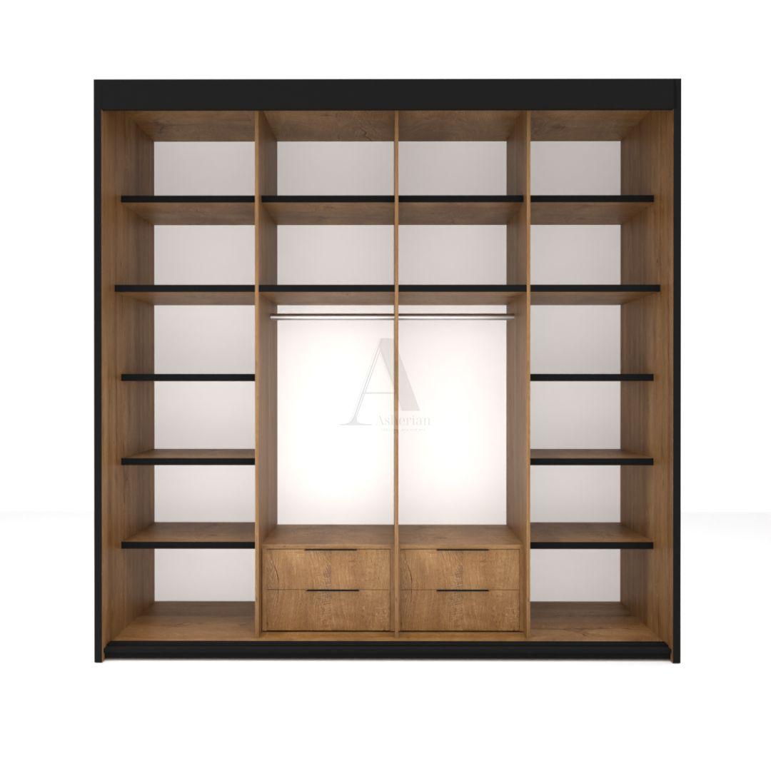 KFIR | ארון הזזה איכותי עם מראה ומגירות