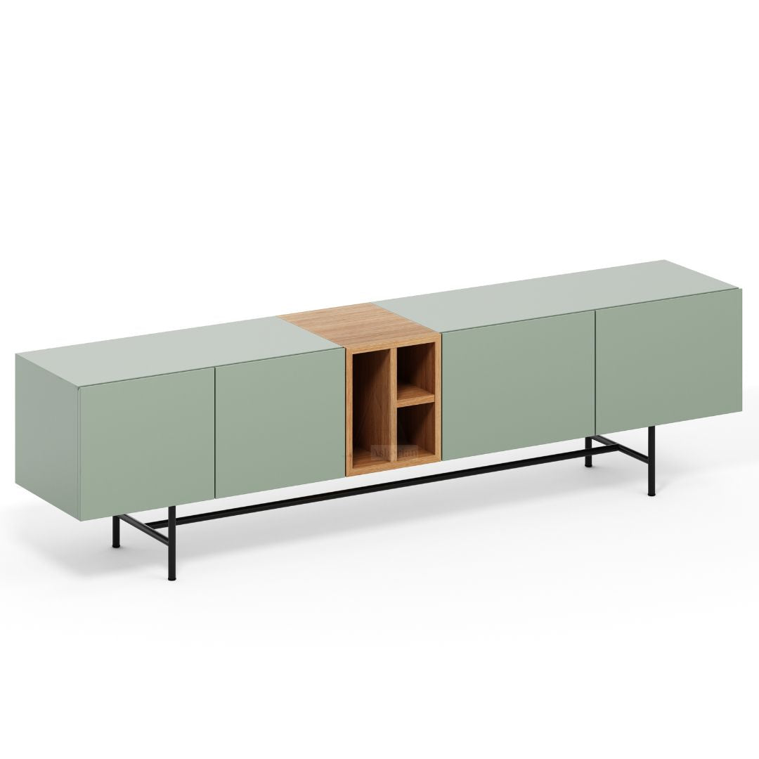 KOBE | מזנון מודרני עם דלתות ותאים פתוחים