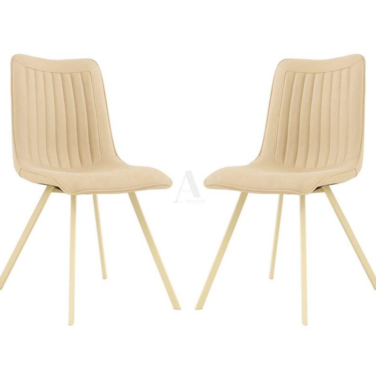 SOUL | כסא אוכל מרופד בעיצוב מודרני נקי - אבן